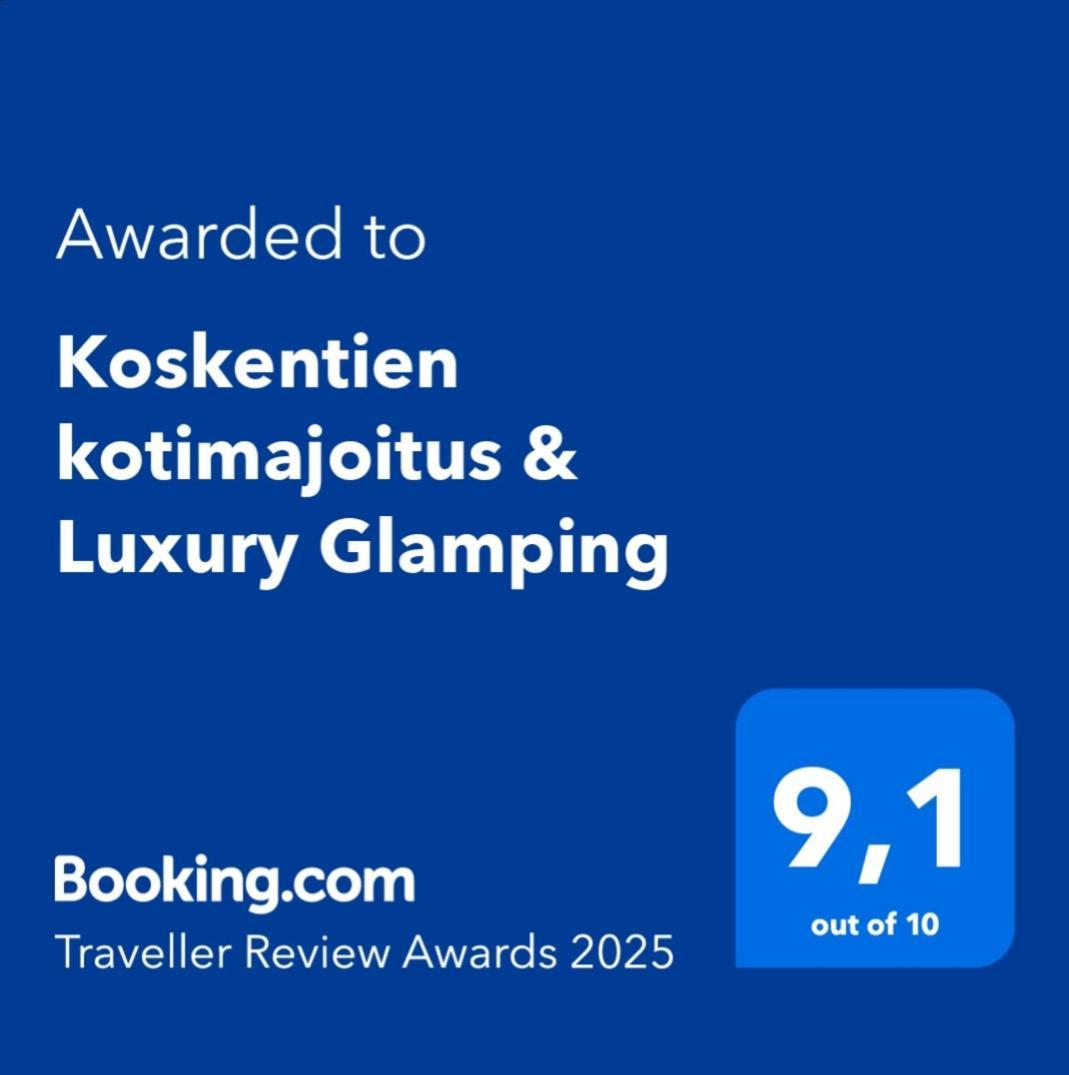 Ferienwohnung Koskentien Kotimajoitus & Luxury Glamping Jämsä Exterior foto